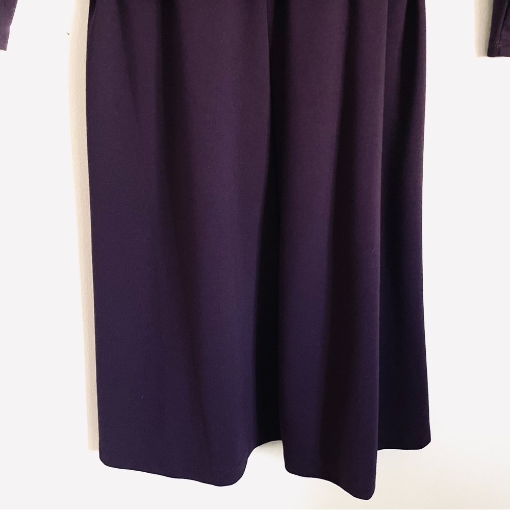 Lands' End Ponte Faux Wrap Mini Dress Size S (6 - 8) EUC - Picture 12 of 12